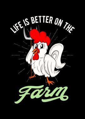 Chicken Life is better on