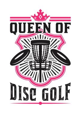 Queen Of Disc Golf Player