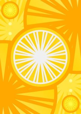 Happy Yellow Orange Glyph