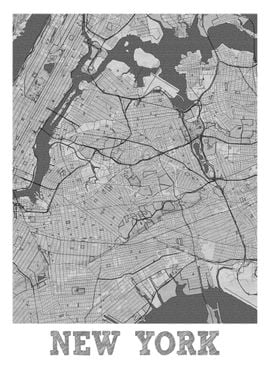 New York City Map USA