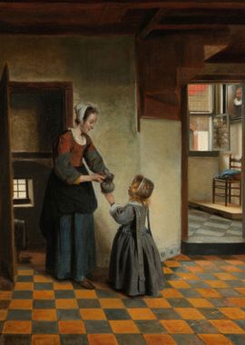 Woman with a Child