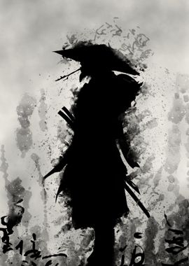 the samurai abstract