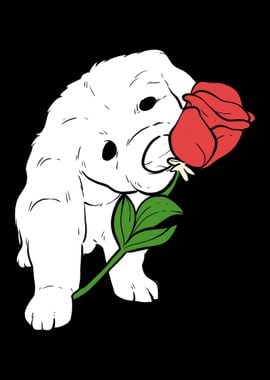 Rose Cute Animal Lover Gif