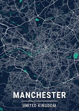 Manchester City Map 