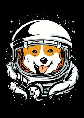 Astronaut Dog