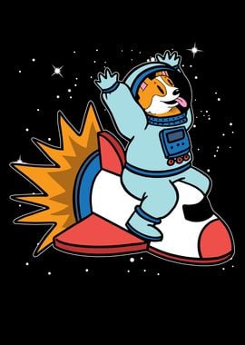 Astronaut Dog