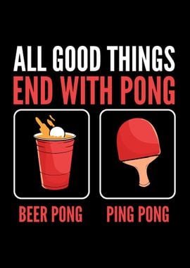 Beer Pong Ping Pong