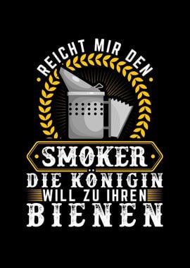 Smoker Bienen Imkerin