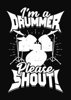 Funny Drummer Design