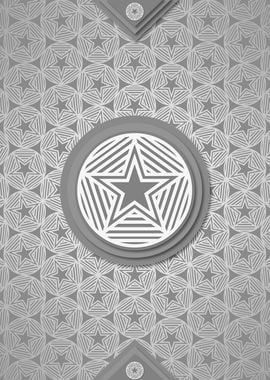 Geometric Sign Pattern Art