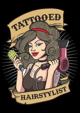 Tattooed Hairstylist