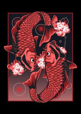 Japanese Koi Carp Japan