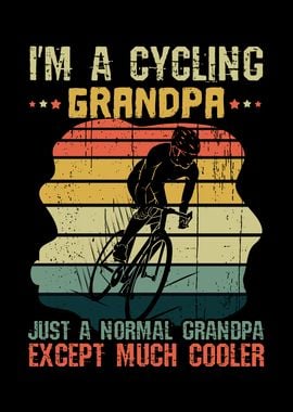 Cycling Grandpa Cool