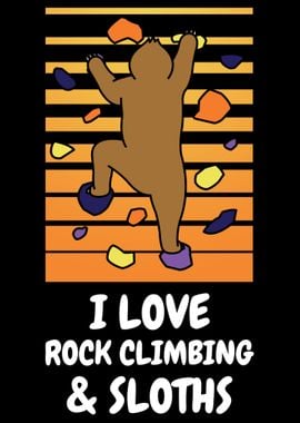 Rock Climbing Sloth