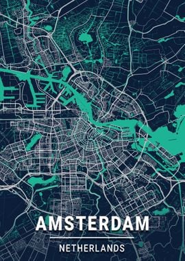 Amsterdam City Map