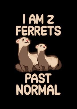 I am 2 ferrets past normal