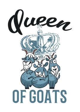 Queen Of Goats Girl Goat