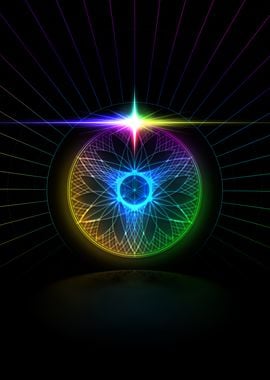 Rainbow Sacred Geometry