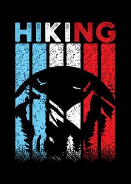 Hiking Retro Hiker