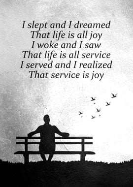 Service Is Joy