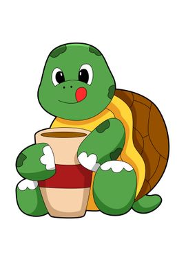 Turtle Cup of Coffee