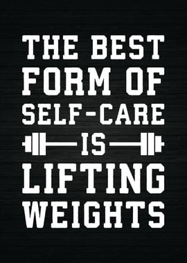 Lifting Weights Self Care