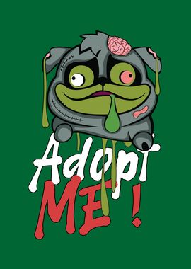 Adopt Me Zombie Dog Puppy