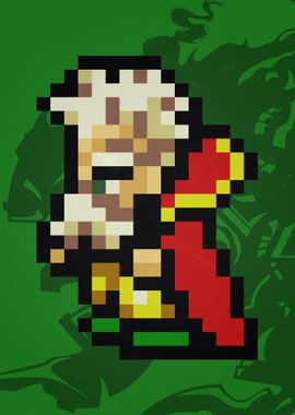 FF VI Strago Pixel Sprite