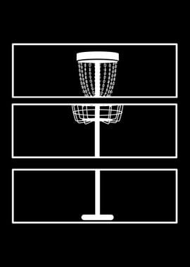 Disc Golf Funny Modern Art