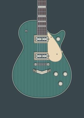 Cadillac Green Jet Guitar