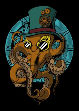 Steampunk Octopus