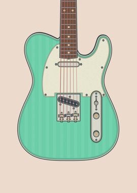 Sea Foam Green Telly