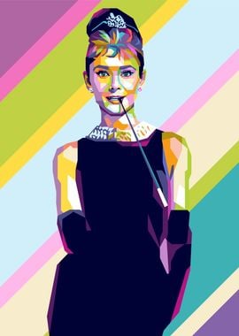 Audrey Hepburn Pop Art