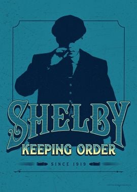 Shelby Keeping Order Blue