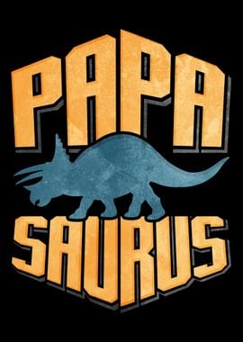 Father Dad Papasaurus