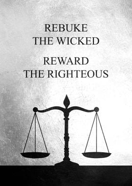 Rebuke and Reward