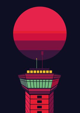 Retro ATC Tower