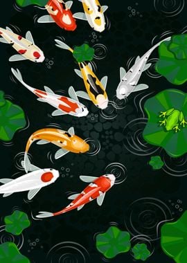 Japan koi Art