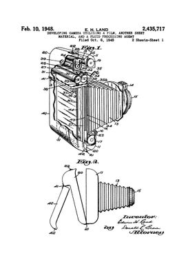 Vintage Film Camera Patent