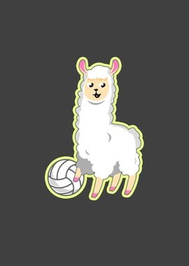 Volleyball Llama