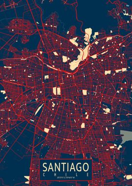 Santiago City Map Hope