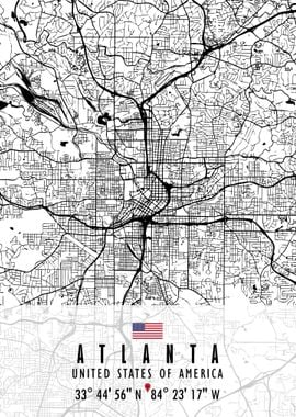 Atlanta Map USA