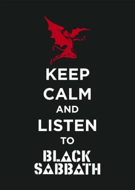 keep Calm and listen music