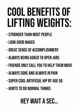 Cool Benefits Of Lifting