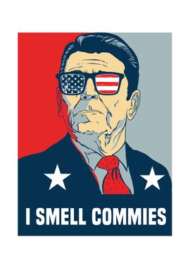 Reagan Funny Smell Commies