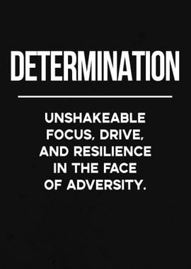 Determination