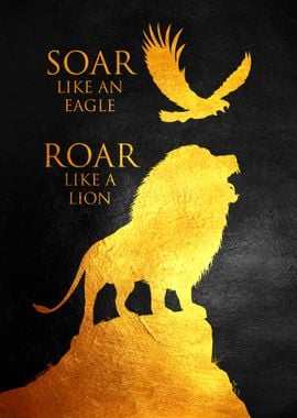 Eagle Lion Soar and Roar