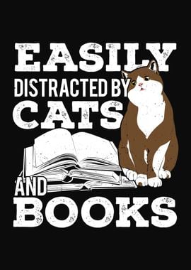 Books and Cats Design