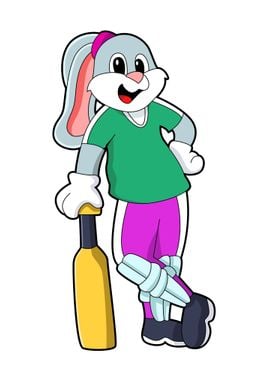 Rabbit Cricket bat Sports