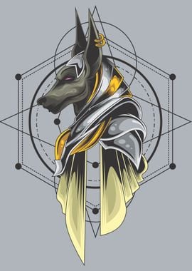 Egypt Anubis Wolf Yunani